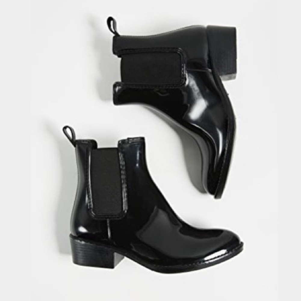 Jeffery Campbell stormy rain booties